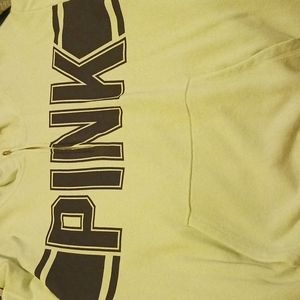 Pink half Zipped Hoodies